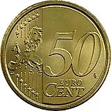 50 евро центов 2013, регулярный чекан Ватикана (Бенедикт XVI) [Ватикан]
