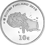 10 евро 2015, Вирккала Финляндия [Финляндия] Proof