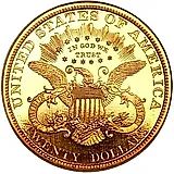 20 долларов 1886, голова Свободы [США]