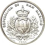 1000 лир 1994, Лиллехаммер [Сан-Марино] Proof