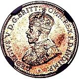 3 пенса 1913, без обозначения монетного двора [Британская Западная Африка]