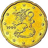 20 евроцентов 1999-2006 [Финляндия]