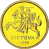10 центов 1998 [Литва]