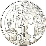 10 евро 2015, братание [Франция] Proof