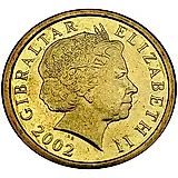 1 фунт 2002, Гибралтар [Гибралтар]