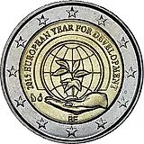 2 евро 2015, год развития [Бельгия]