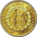 20 франков 1848, Вторая республика [Франция]