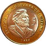5 песо 1999 [Куба]