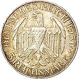 3 рейхсмарки 1930, G, Цеппелин [Германия]