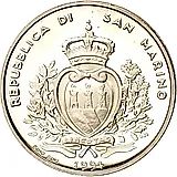 1000 лир 1994, ЧМ по футболу [Сан-Марино] Proof