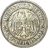 5 рейхсмарок 1930, A, знак монетного двора "A" — Берлин [Германия]