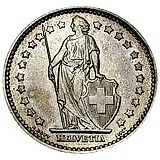 1 франк 1966 [Швейцария]