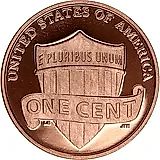 1 цент 2015, S, знак монетного двора "S" - Сан-Франциско [США]