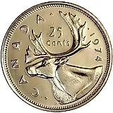 25 центов 1974 [Канада]