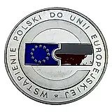 10 злотых 2004, присоединение к ЕС [Польша] Proof