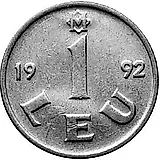 1 лей 1992 [Молдова]