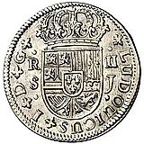 2 реала 1724-1725 [Испания]