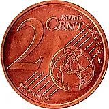 2 евро цента 2004, J, регулярный чекан Германии, знак монетного двора: "J" - Гамбург [Германия]