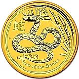 15 долларов 2013, P, год змеи [Австралия]