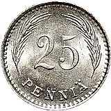 25 пенни 1921, H [Финляндия]