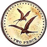 2 пенса 2009 [остров Гоф / Острова Святой Елены, Вознесения и Тристан-да-Кунья]