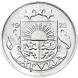 20 сантимов 1922 [Латвия]