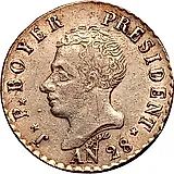 50 сантимов 1827-1833 [Гаити]