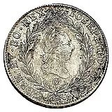 20 крейцеров 1780-1790, Иосиф II - Открытый венок над головой [Австрия]