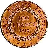 100 франков 1912 [Франция]