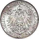 5 Cents 1909 [China / Kiautschou]