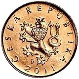 1 крона 2011 [Чехия]