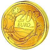 20 евро 2009, Пахарь [Ирландия] Proof