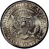 50 центов 1996, D, знак монетного двора "D" - Денвер [США]