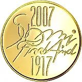 100 евро 2007, независимость Финляндии [Финляндия] Proof