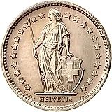 1/2 франка 1970 [Швейцария]