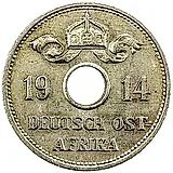 10 геллеров 1914 [Германская Восточная Африка]