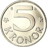 5 Kronor 2000, B, Regular Strike Sweden (Carl XVI Gustaf) [Sweden]