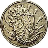 10 центов 1976 [Сингапур]