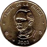 1 песо 2002 [Доминикана / Доминика]