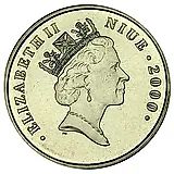 1 доллар 2000, 50 лет комиксу Peanuts [Ниуэ]