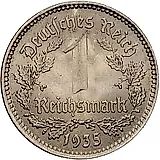 1 Reichsmark 1935 [Germany / Third Reich]