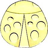 1 доллар 2012, золотая божья коровка [Палау]