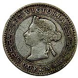 10 центов 1892 [Шри-Ланка]