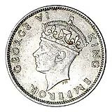 1 шиллинг 1943 [Фиджи]