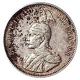 1 рупия 1906, J, знак монетного двора "J" — Гамбург [Германская Восточная Африка]