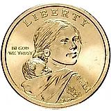 1 доллар 2017, P, Секвойя [США]