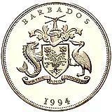 5 долларов 1994, Чемпионат мира по футболу 1994 [Барбадос]