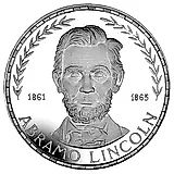 75 Pesetas 1970, Abraham Lincoln [Equatorial Guinea]