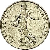 1/2 франка 1976 [Франция]