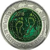 25 евро 2018, Антропоцен [Австрия]